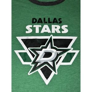 Dallas Stars T-Shirt Medium M Green NHL Hockey